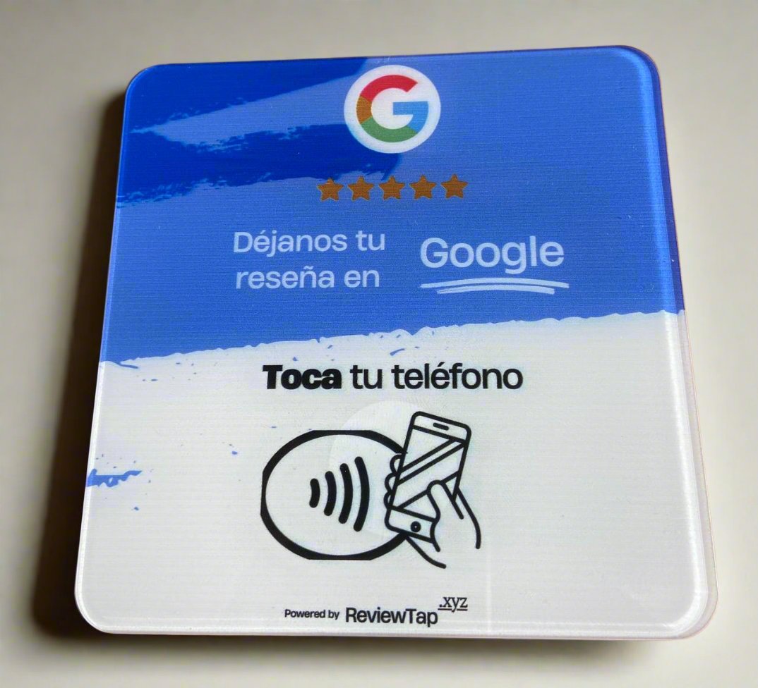 Tarjeta para Reseñas de Google