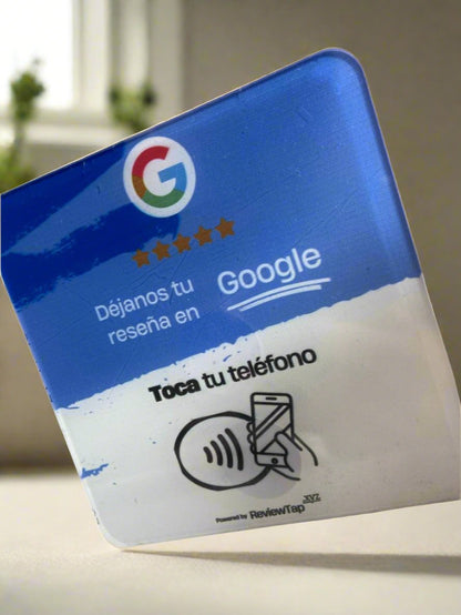 Tarjeta para Reseñas de Google