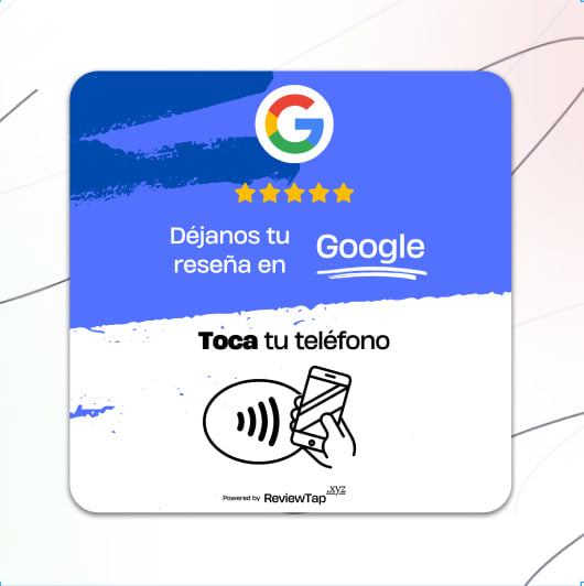 Tarjeta para Reseñas de Google